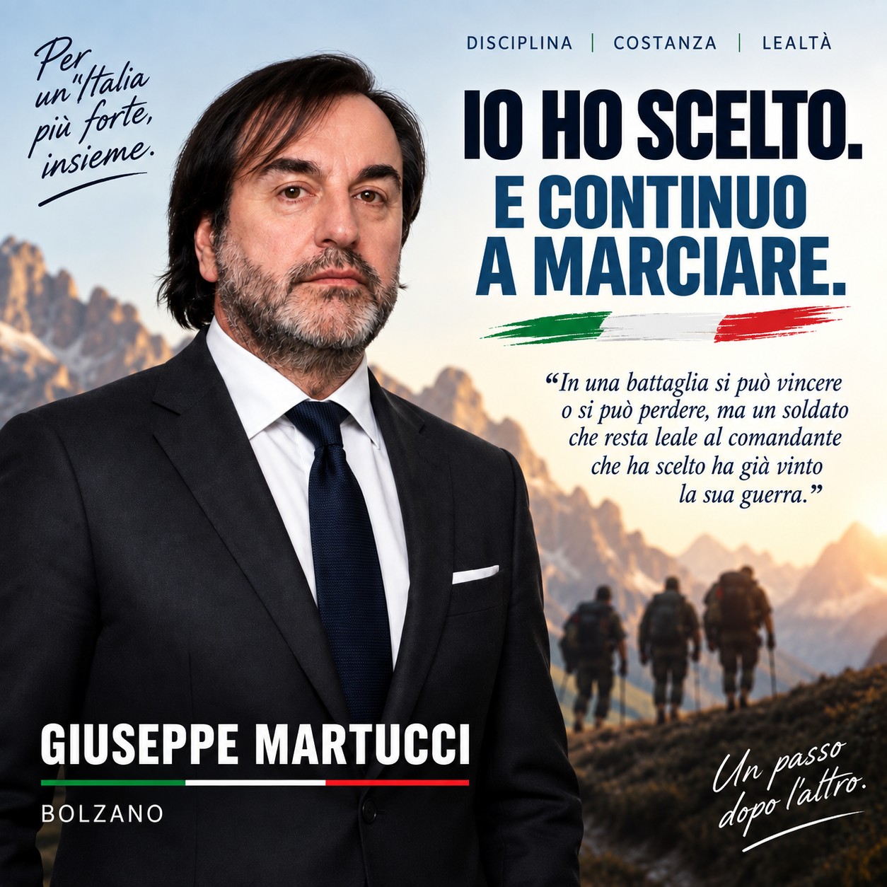 SFORZINI, IO HO SCELTO